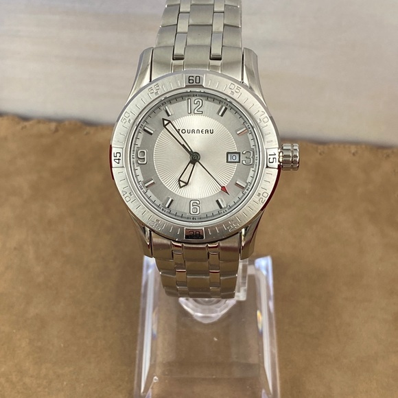Tourneau Designed Swiss Watch Silver Tone NIBNT - Picture 14 of 16